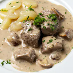 Fränkisches Hochzeitsessen (Rindfleisch mit Meerrettichsoße)